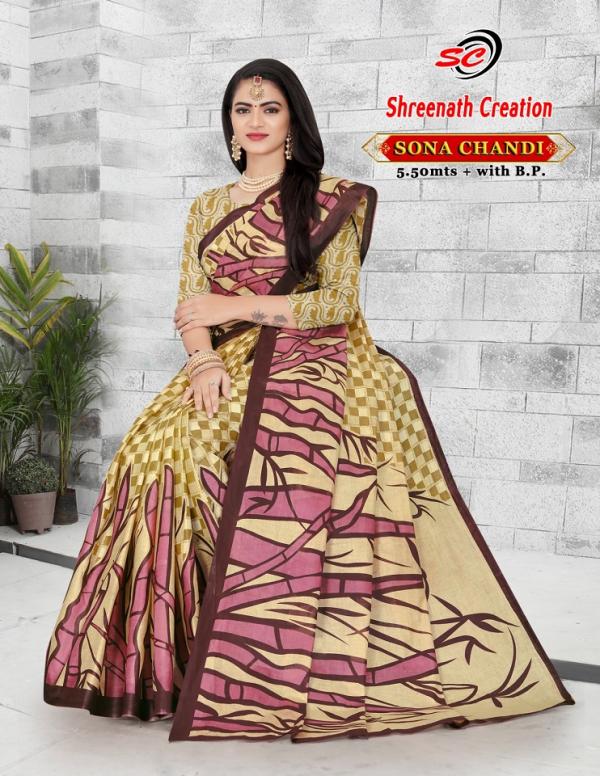 Sc Sona Chandi – Cotton Saree